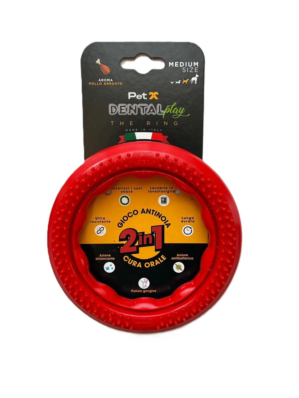 Dental Play The Ring Medium Size - Gioco dentale per cani medi PETX